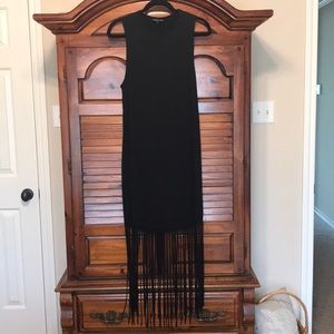 EUC Black Tank Dress